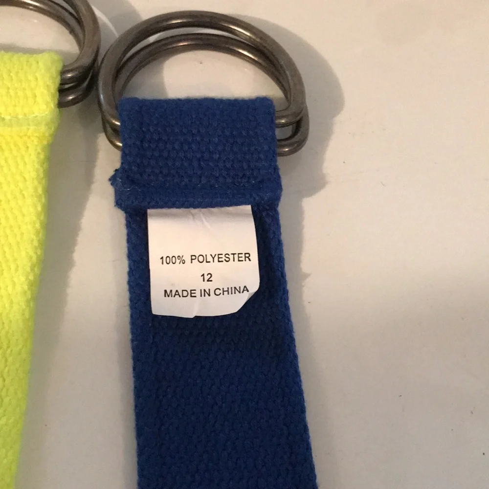 BELT BUNDLE 4 Canvas Belts Boys Size 12 💥